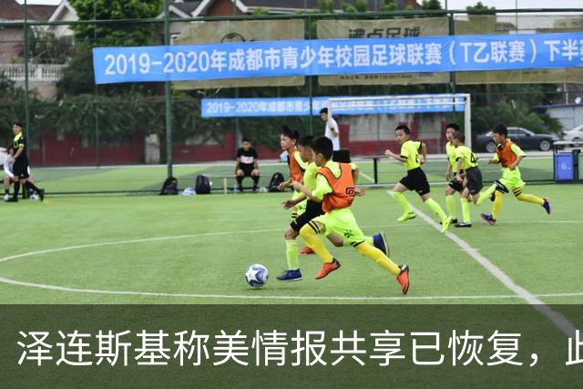 泽连斯基称美情报共享已恢复，此前中断令乌克兰对俄袭击“失明”